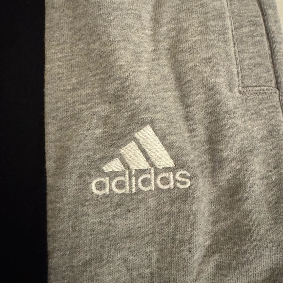 Adidas Colorblock Black and Gray Joggers- Small - Picture 4 of 6